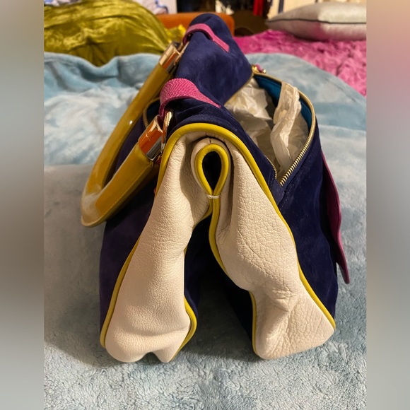 Vintage Emporio Armani foldover handbag - Picture 2 of 14